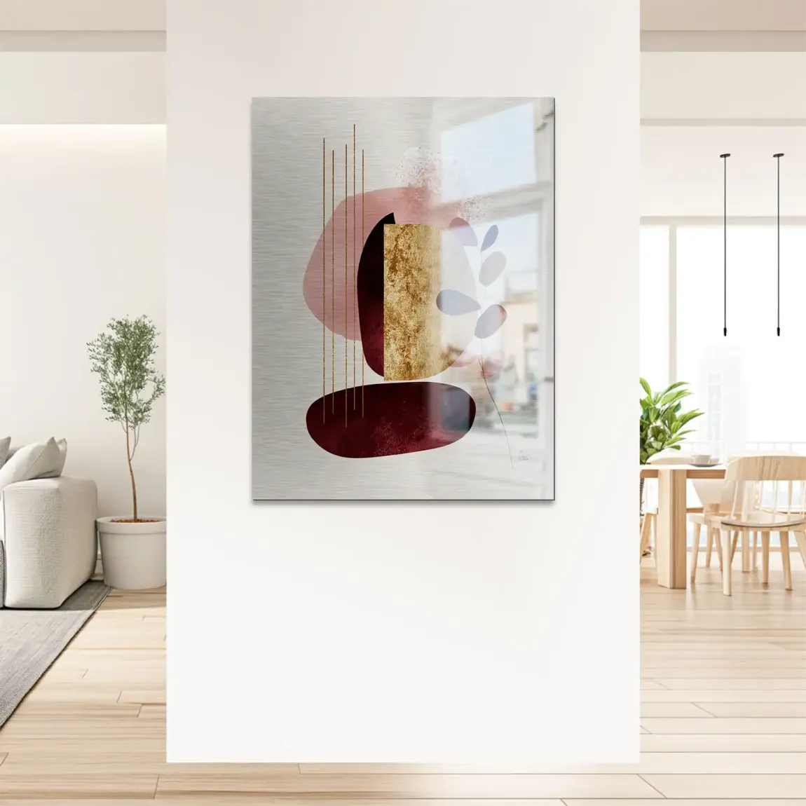 Velvet Shape Alu Gebürstet Bild