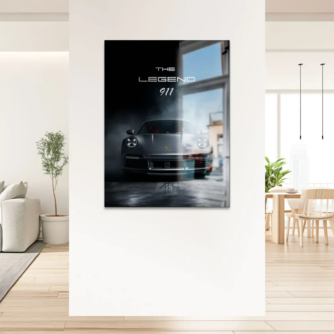 Silver Legend Porsche 911 Alu Gebürstet Bild
