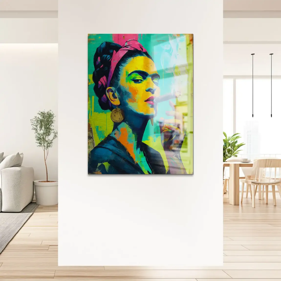 Frida Smoke Queen Alu Gebürstet Bild