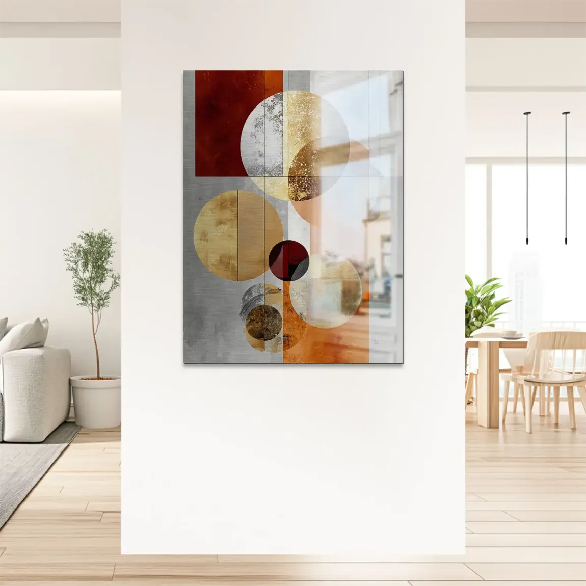 Golden Orbit Alu Gebürstet Bild