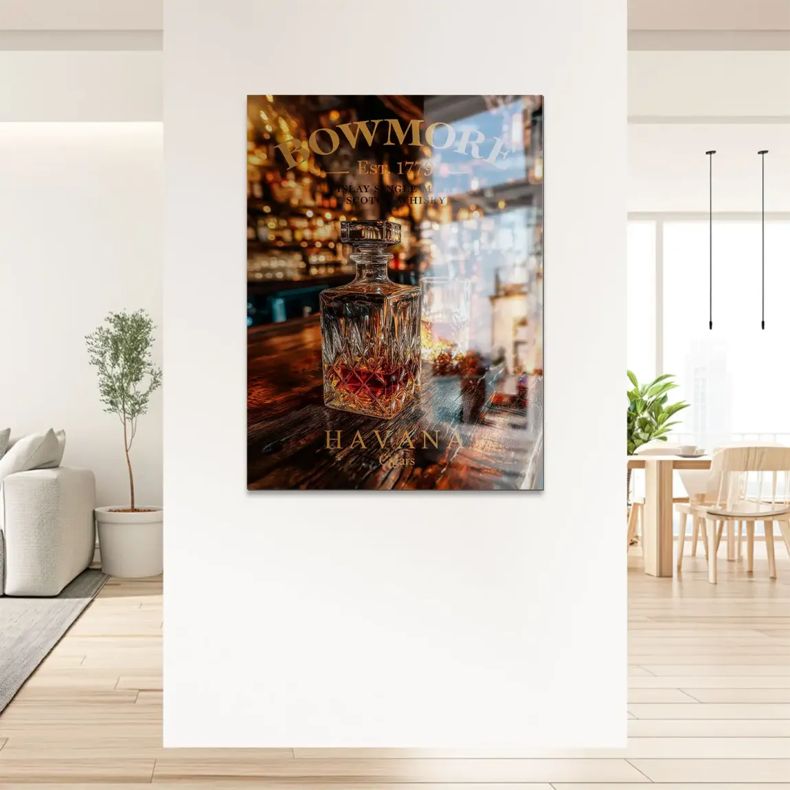 Whisky Lounge Havana Alu Gebürstet  Bild