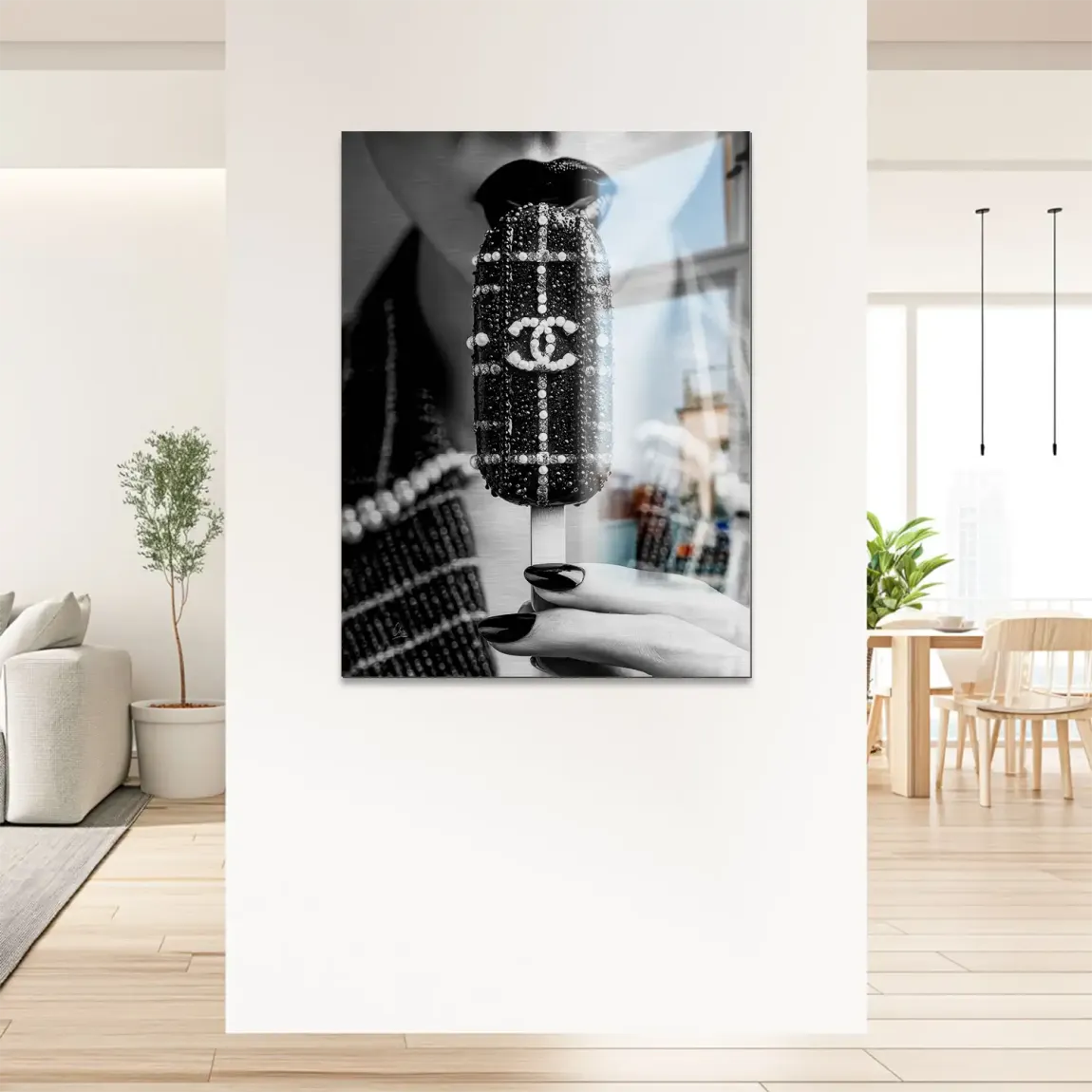 Noir Ice Couture Chanel Alu Gebürstet Bild