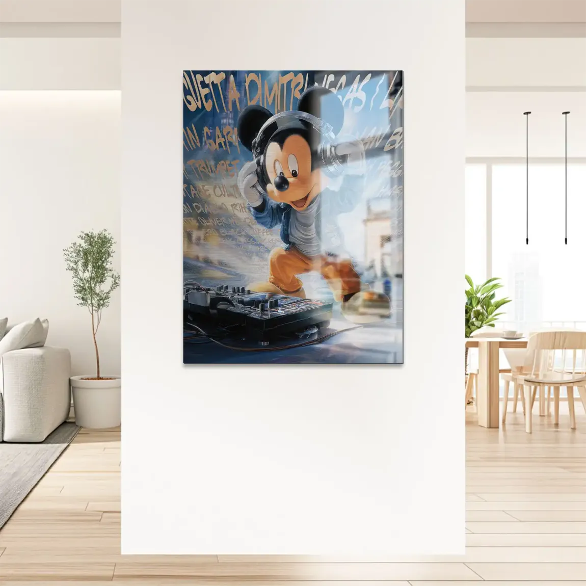 Micky Maus Sound of Style Alu Gebürstet Bild