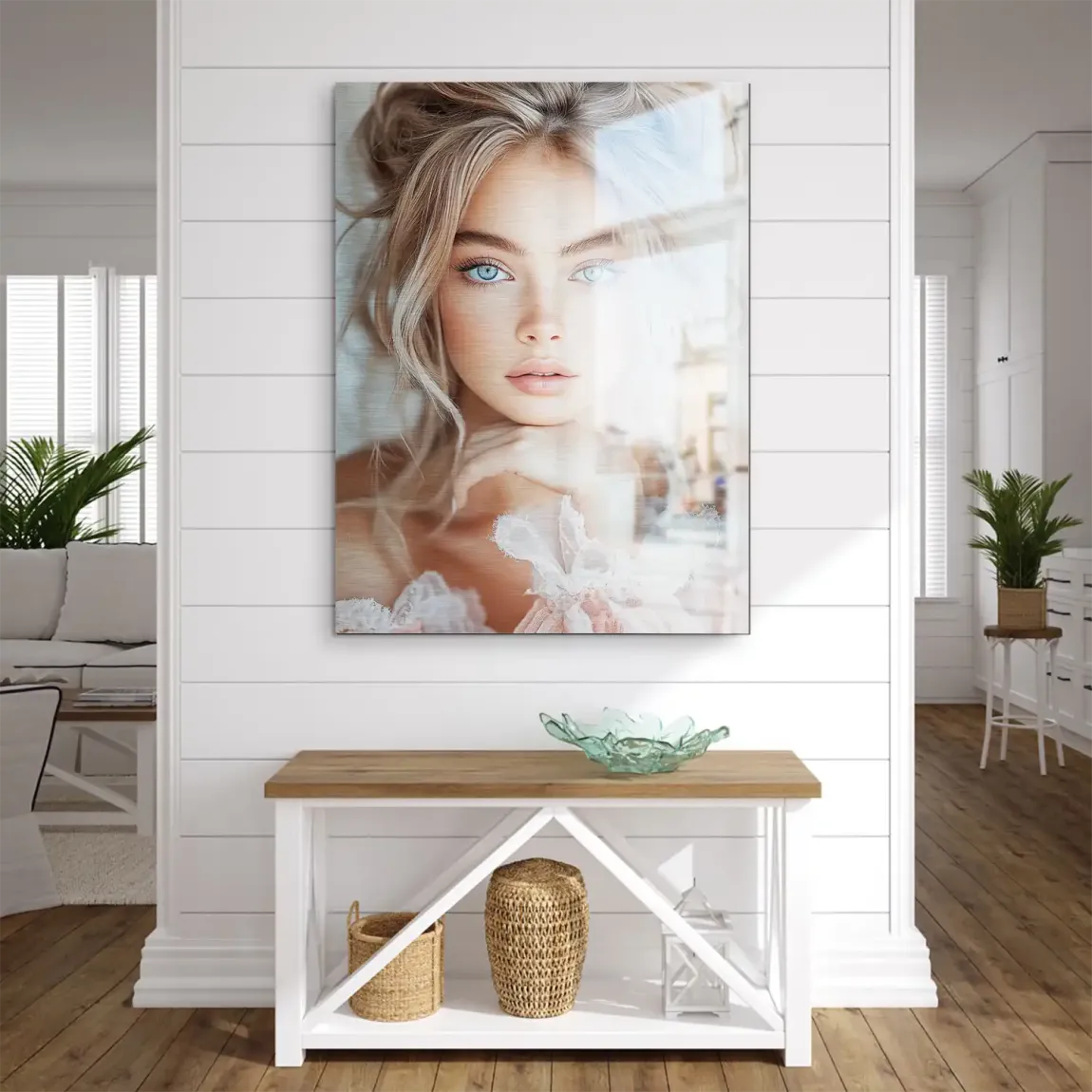 Silent Angel Aludibond Gebürstet Bild INGALERIE