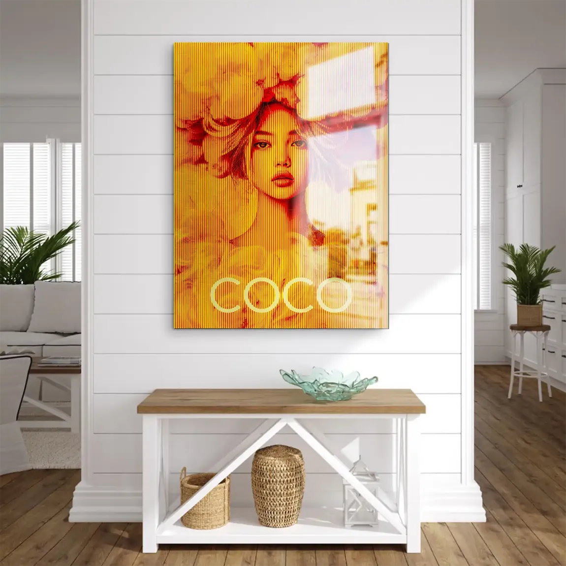 Coco Vision Aludibond Gebürstet INGALERIE