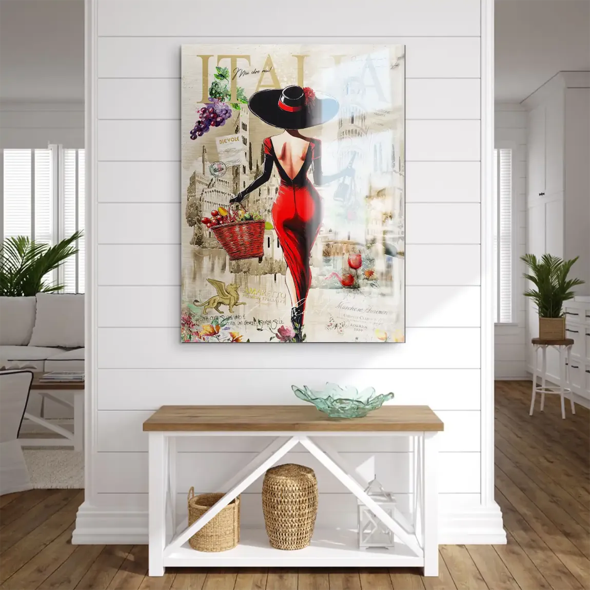 Dolce Vita Rosso Flair Aludibond Gebürstet INGALERIE