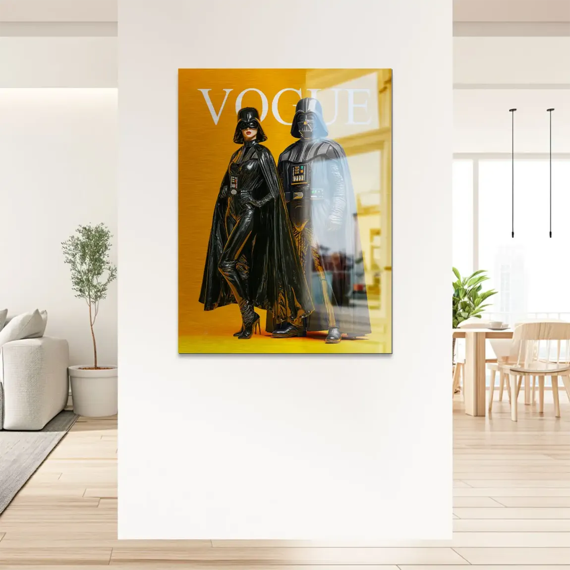 Galactic Vogue Darth Vader Alu Gebürstet Bild