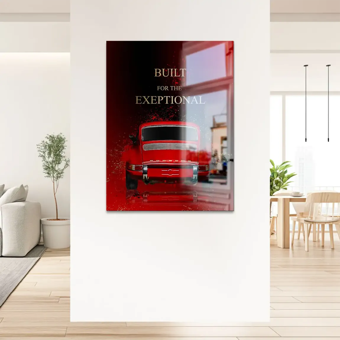 Red Legend 911 Retro Alu Gebürstet Bild