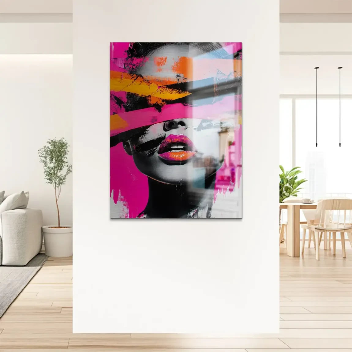Abstrakt Allure Alu Gebürstet Bild INGALERIE