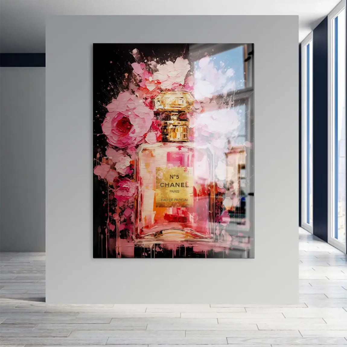 Essence of Velvet Bloom Alu Gebürstet Bild INGALERIE