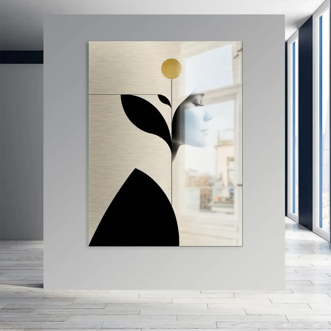 Whisper of Forme Alu Gebürstet Bild INGALERIE