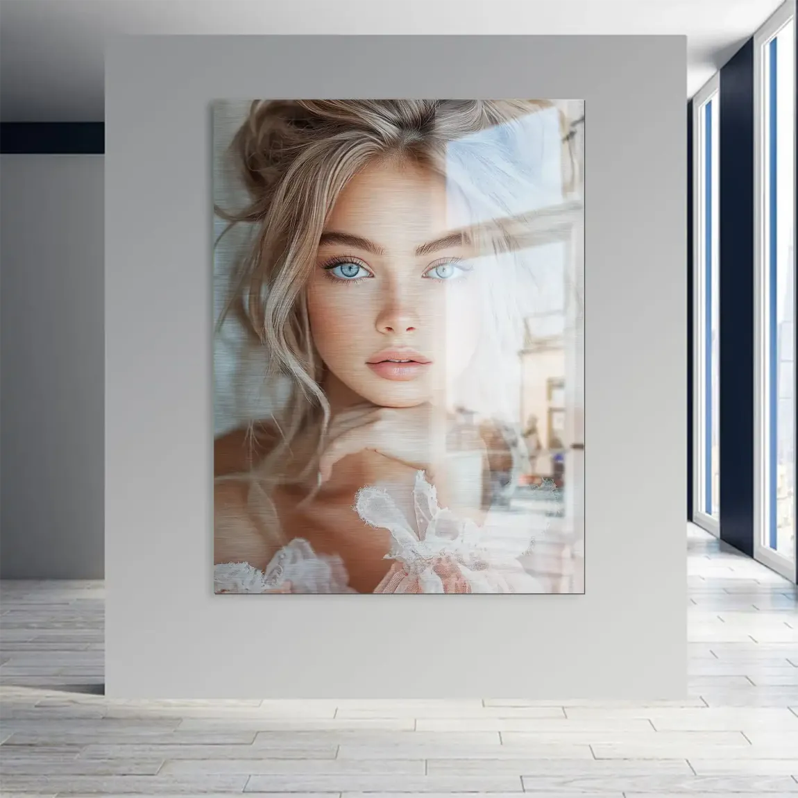Silent Angel Aludibond Gebürstet Bild INGALERIE