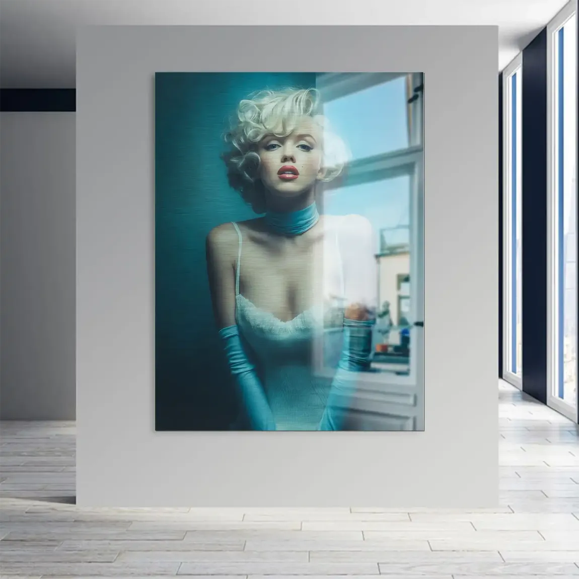 Satin Dreams of Hollywood Aludibond Gebürstet INGALERIE