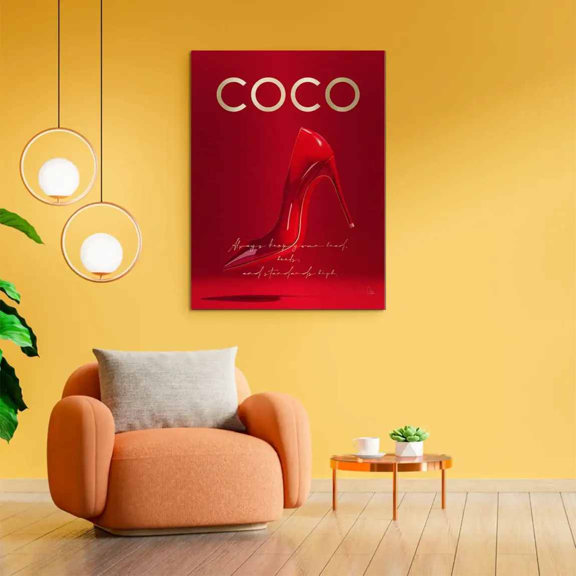 Coco Heels Alu Gebürstet Bild