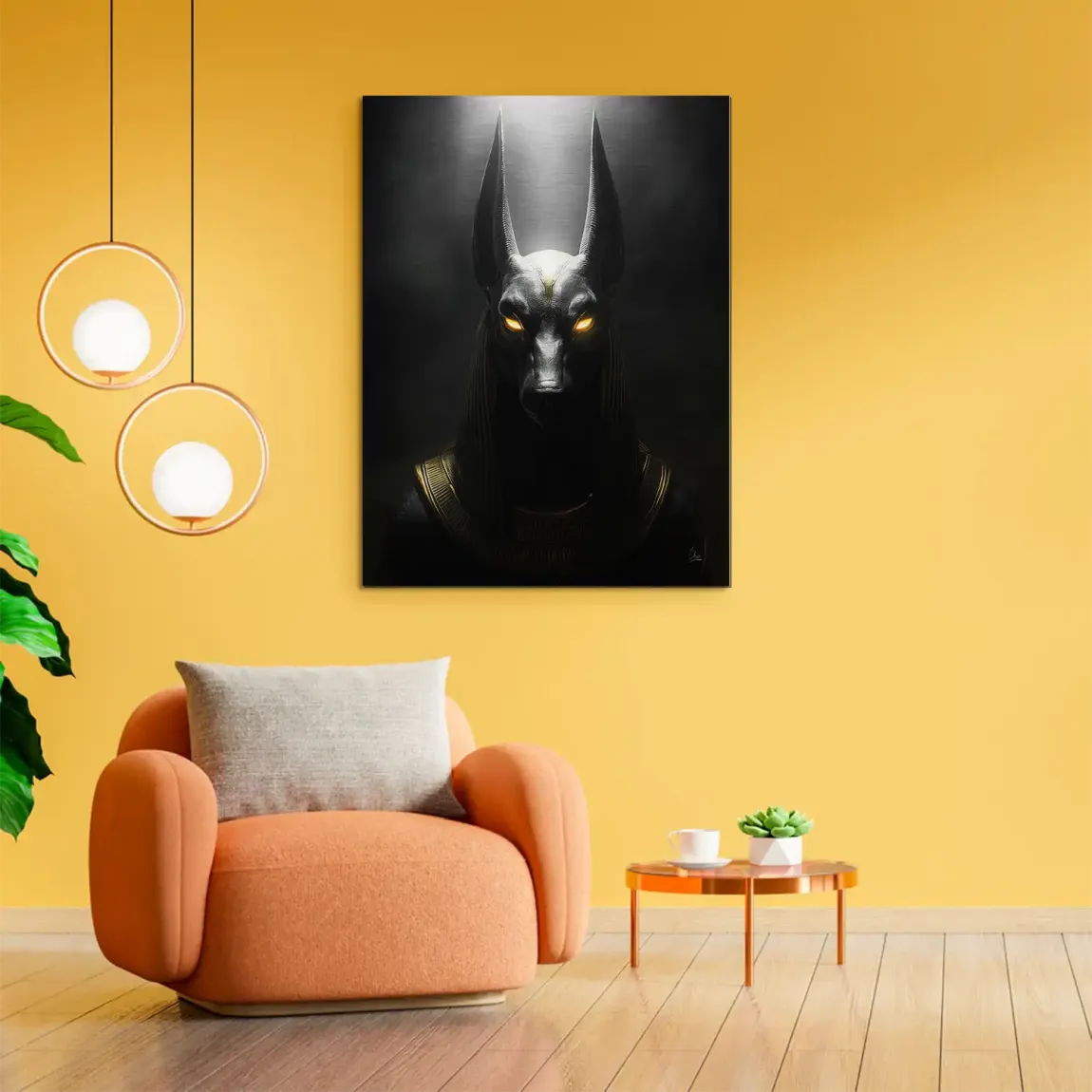 Dark Anubis Alu Gebürstet Bild