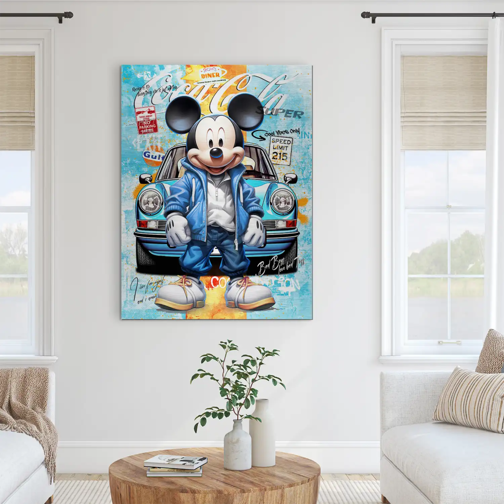 Micky 911 Aludibond Gebürstet INGALERIE