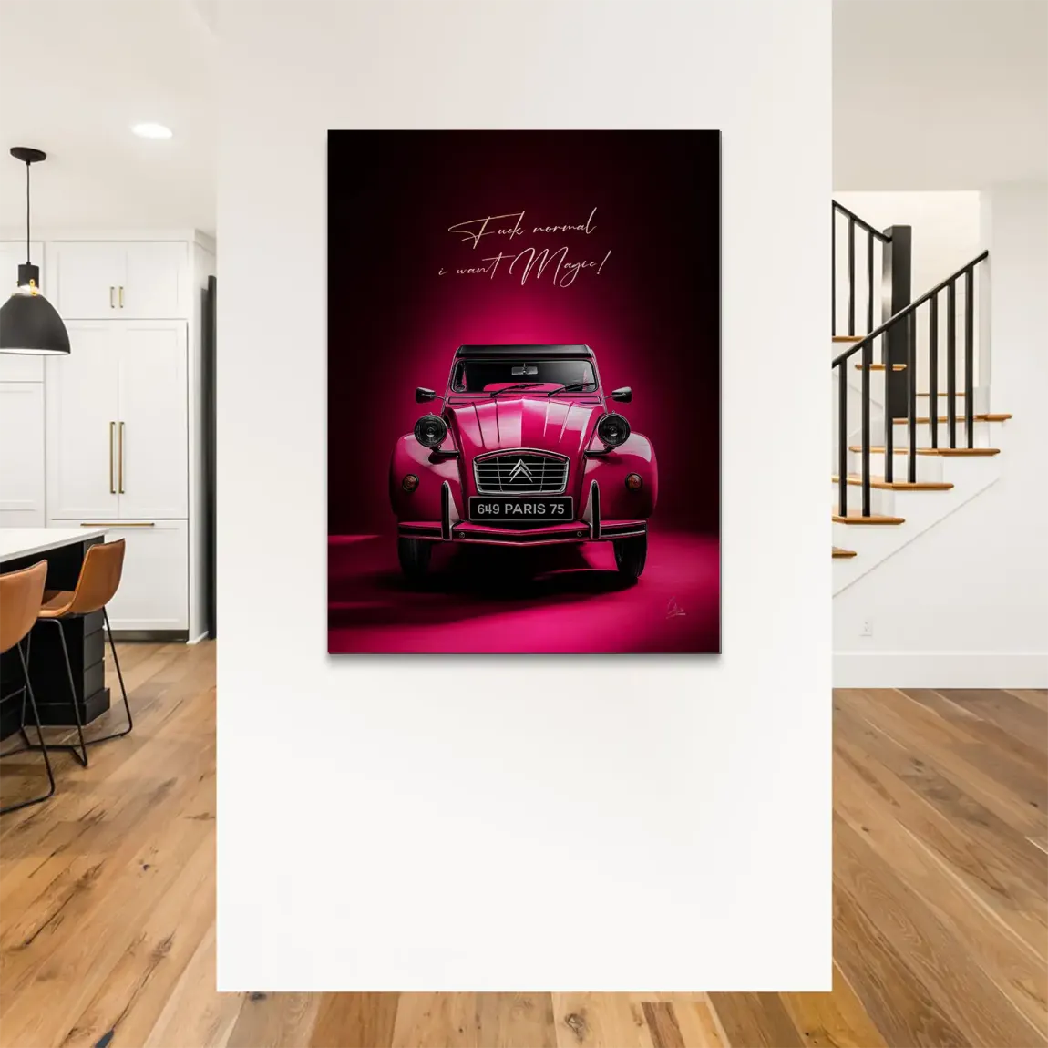 Pink Magic 2CV Alu Gebürstet Bild