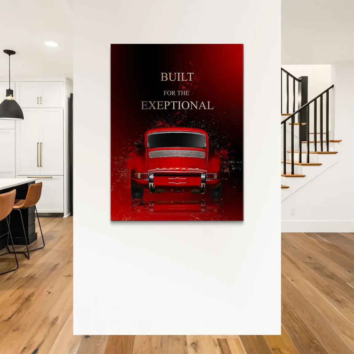 Red Legend 911 Retro Alu Gebürstet Bild