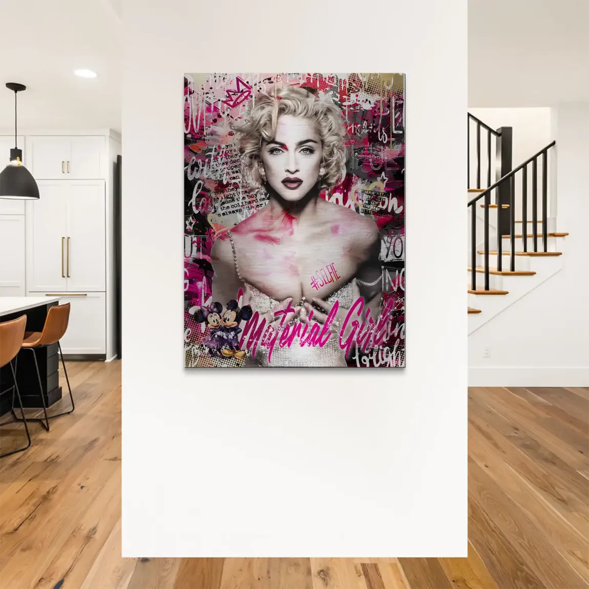 Pop Queen Vibes Alu Gebürstet Bild