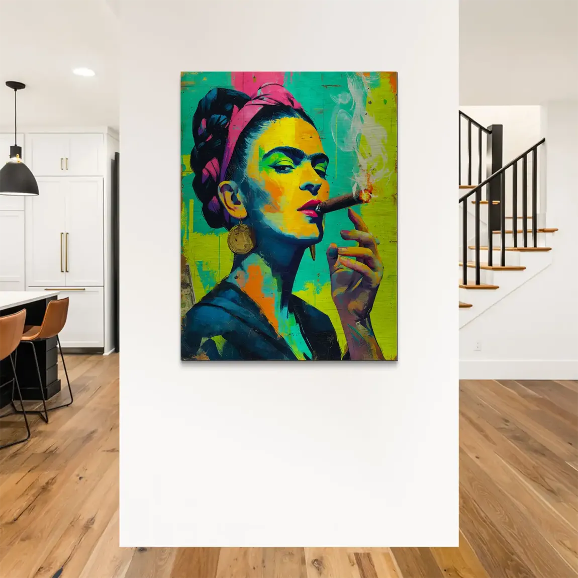 Frida Smoke Queen Alu Gebürstet Bild
