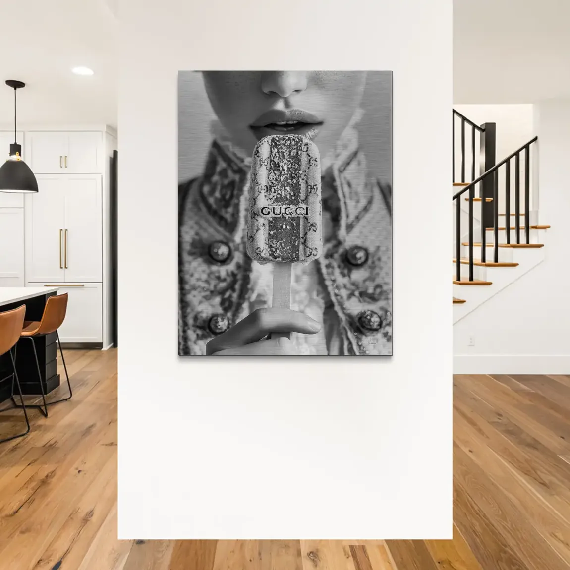 Gucci Ice Couture Noir Alu Gebürstet Bild