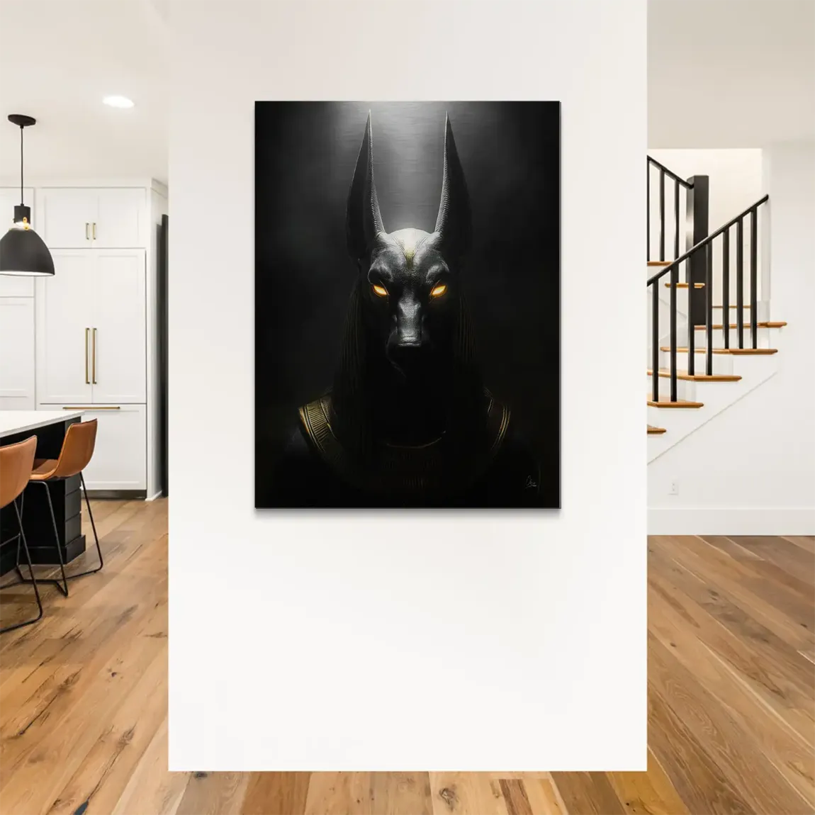 Dark Anubis Alu Gebürstet Bild