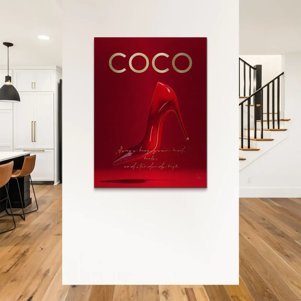 Coco Heels Alu Gebürstet Bild