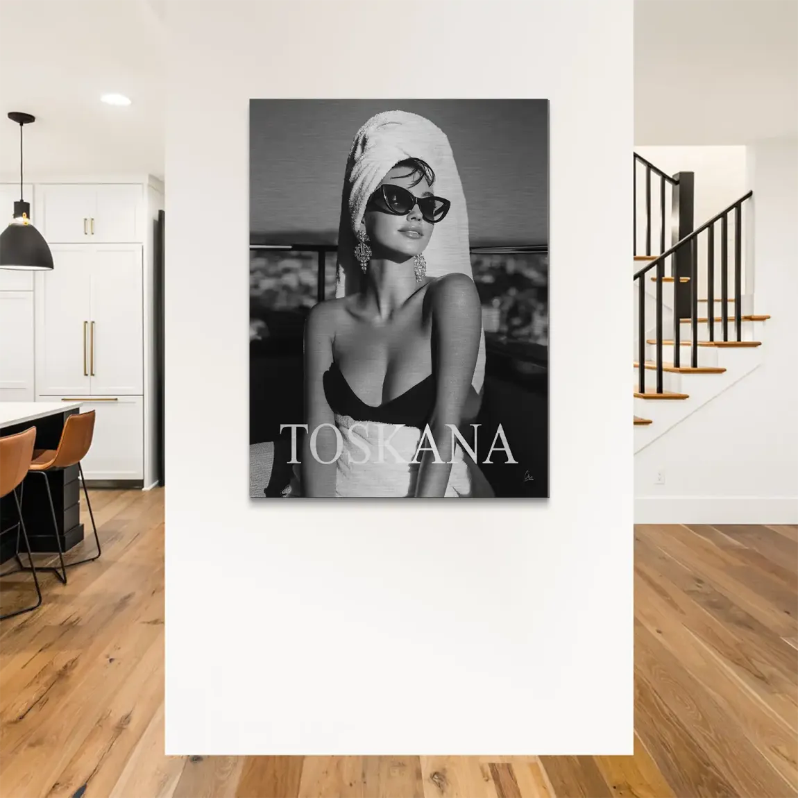 Toskana Glam Alu Gebürstet Bild