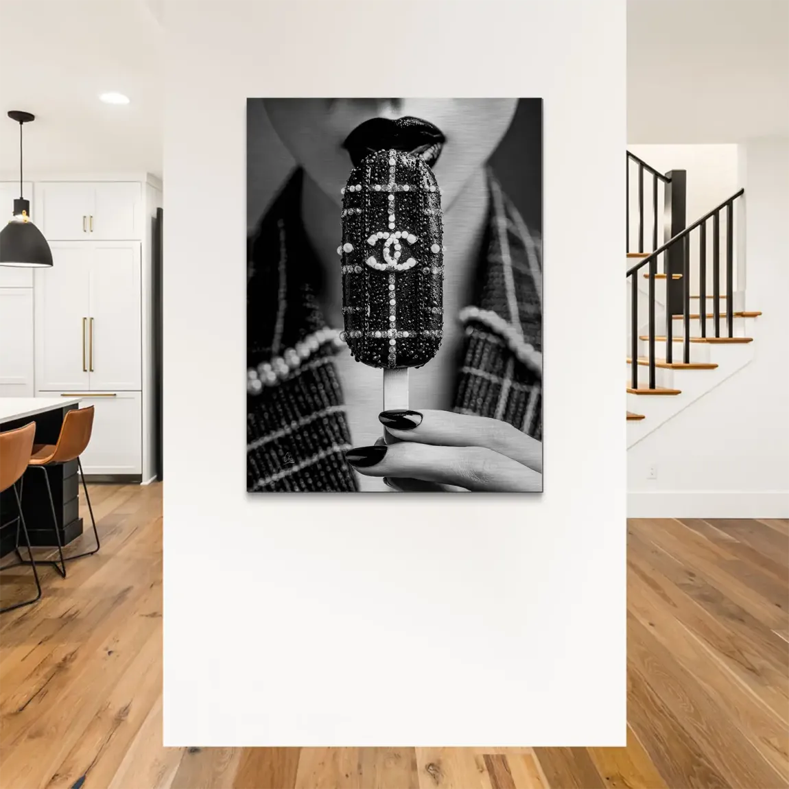 Noir Ice Couture Chanel Alu Gebürstet Bild