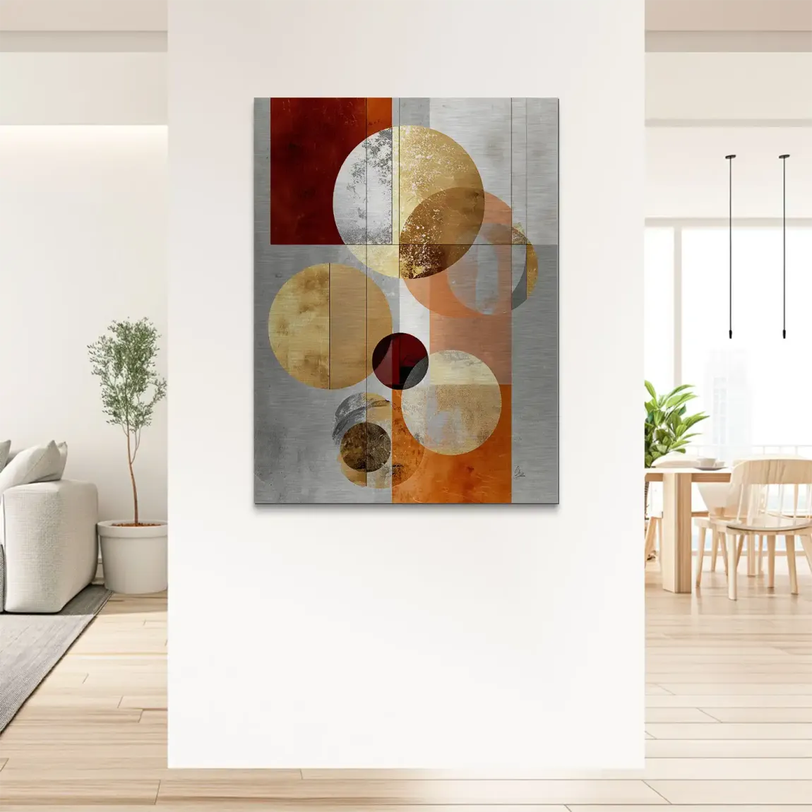 Golden Orbit Alu Gebürstet Bild