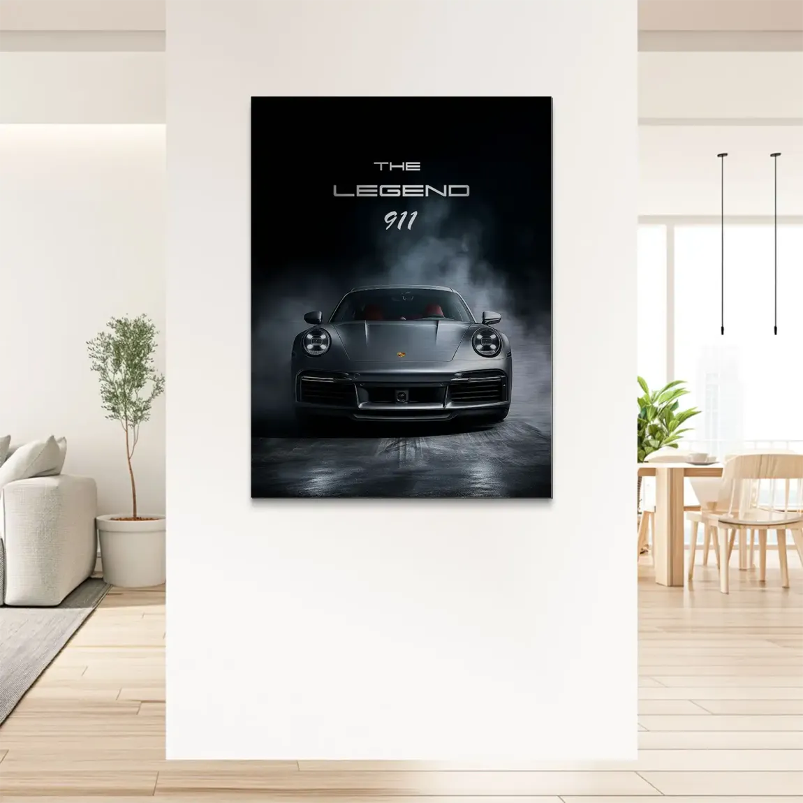 Silver Legend Porsche 911 Alu Gebürstet Bild