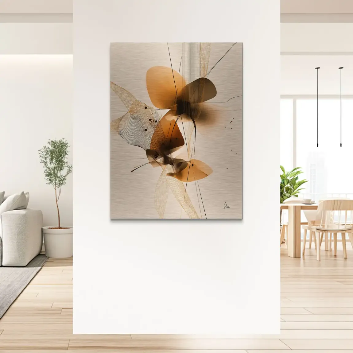 Amber Flow Harmony Alu Gebürstet Bild