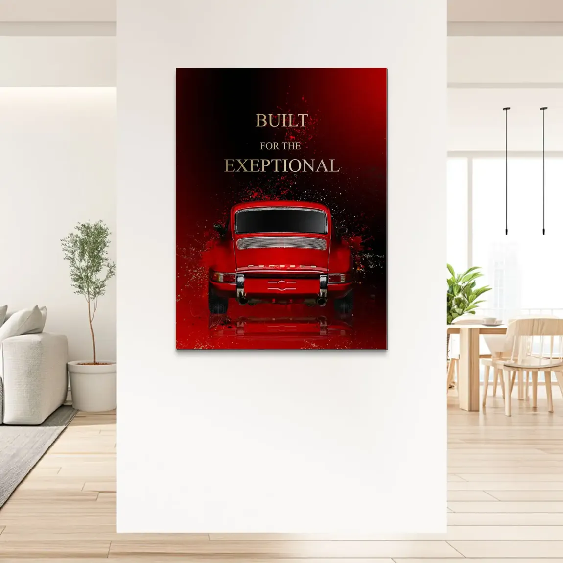 Red Legend 911 Retro Alu Gebürstet Bild