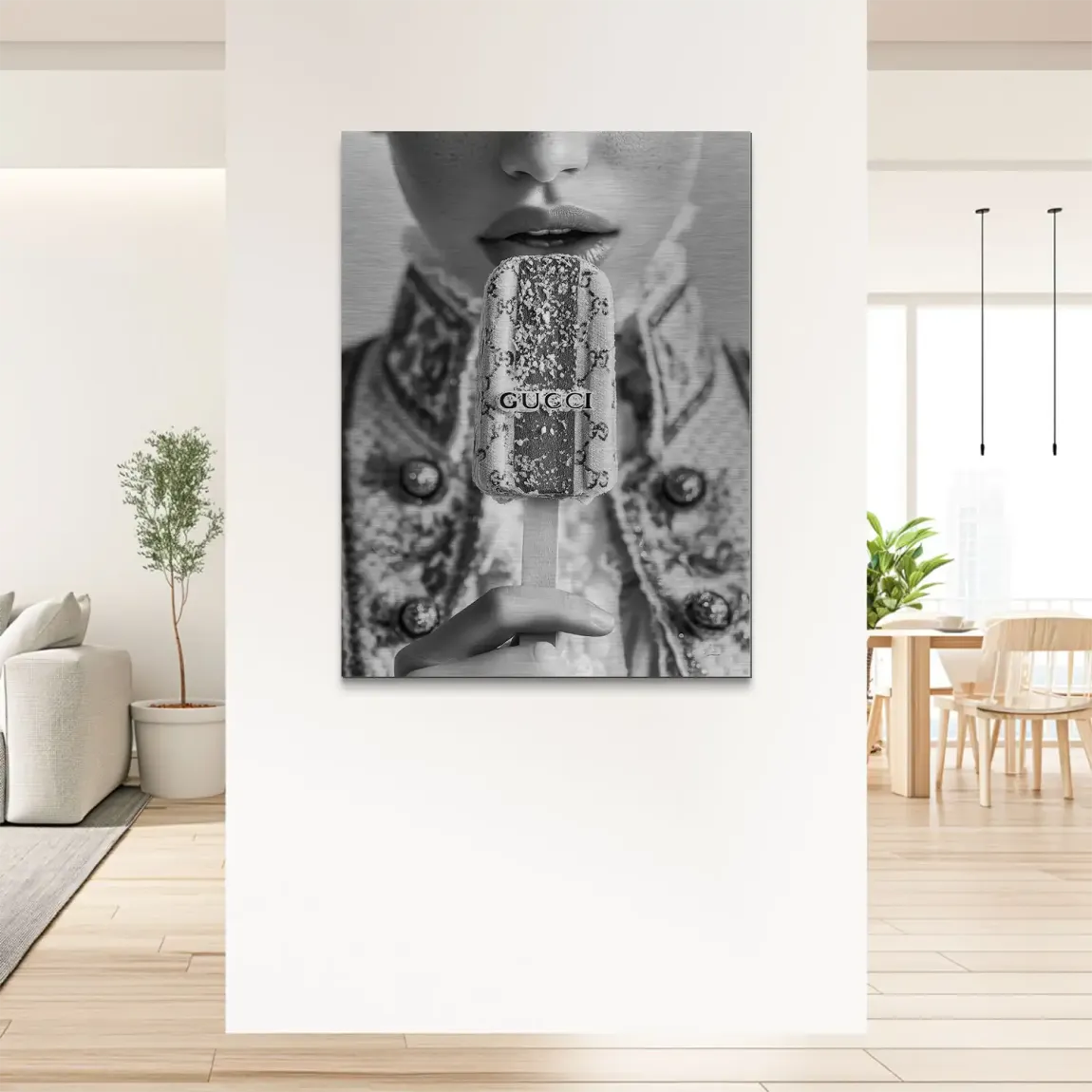 Gucci Ice Couture Noir Alu Gebürstet Bild
