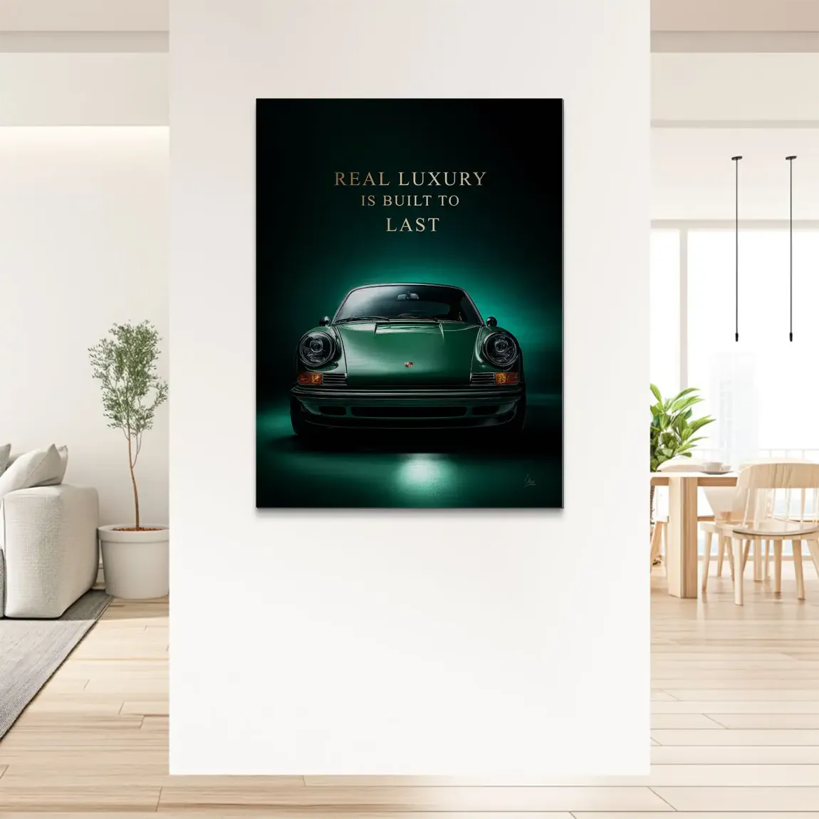 Heritage 911 Porsche Alu Gebürstet Bild