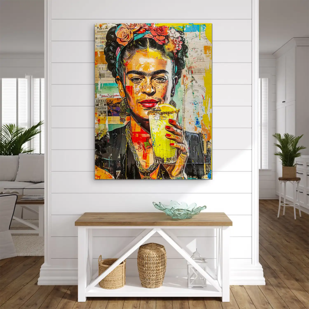 Frida Mexico Art Aludibond Gebürstet INGALERIE