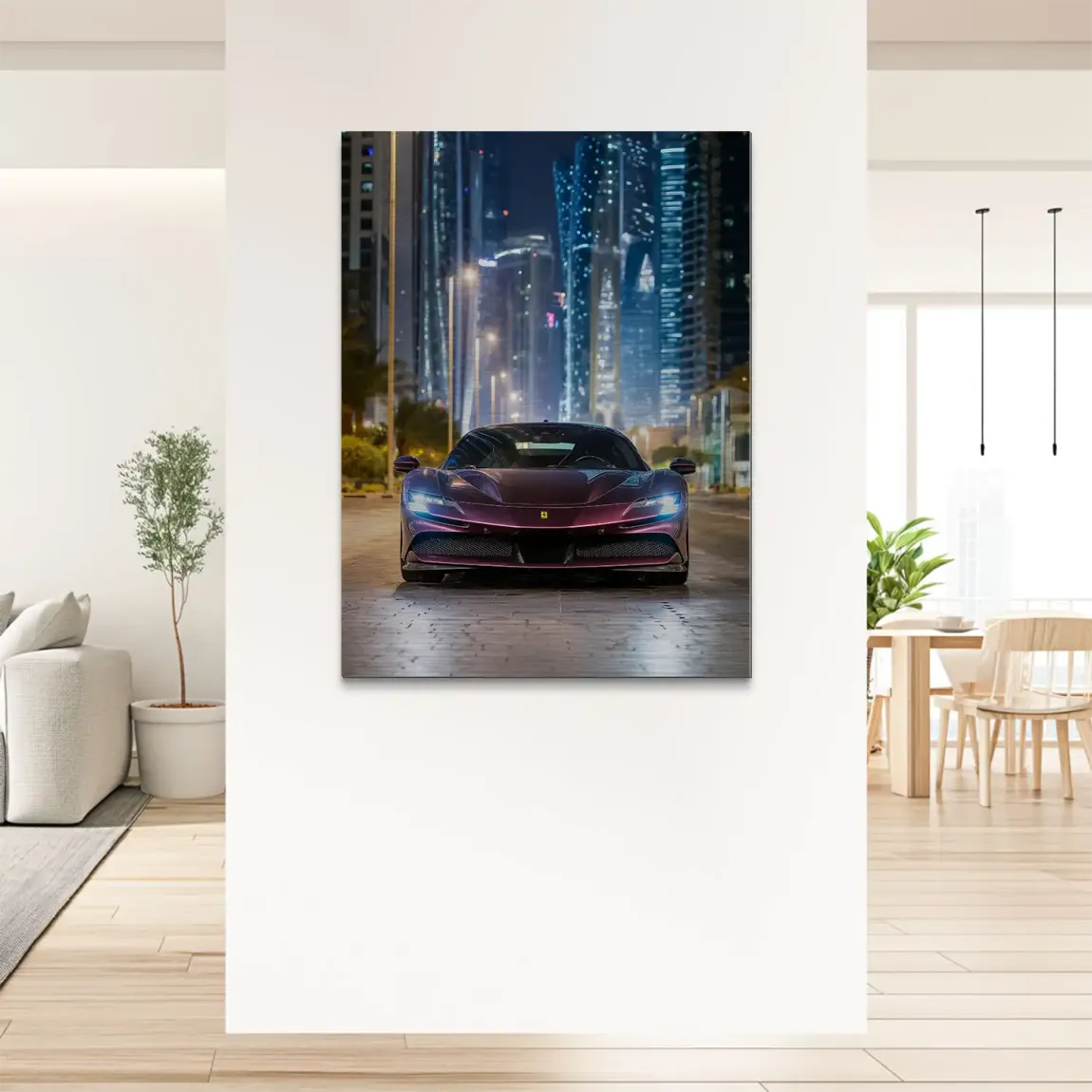 Midnight SF90 Art Alu Gebürstet Bild