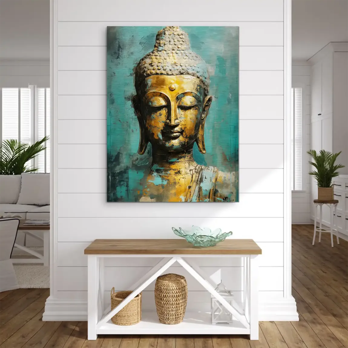 Buddha Essence Aludibond Gebürstet INGALERIE