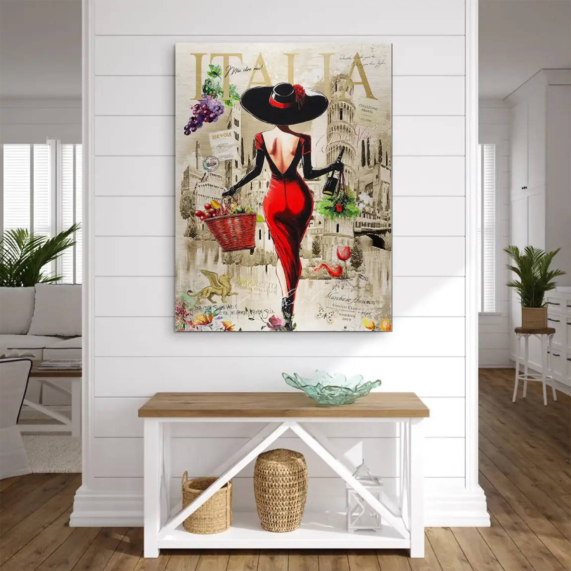 Dolce Vita Rosso Flair Aludibond Gebürstet INGALERIE
