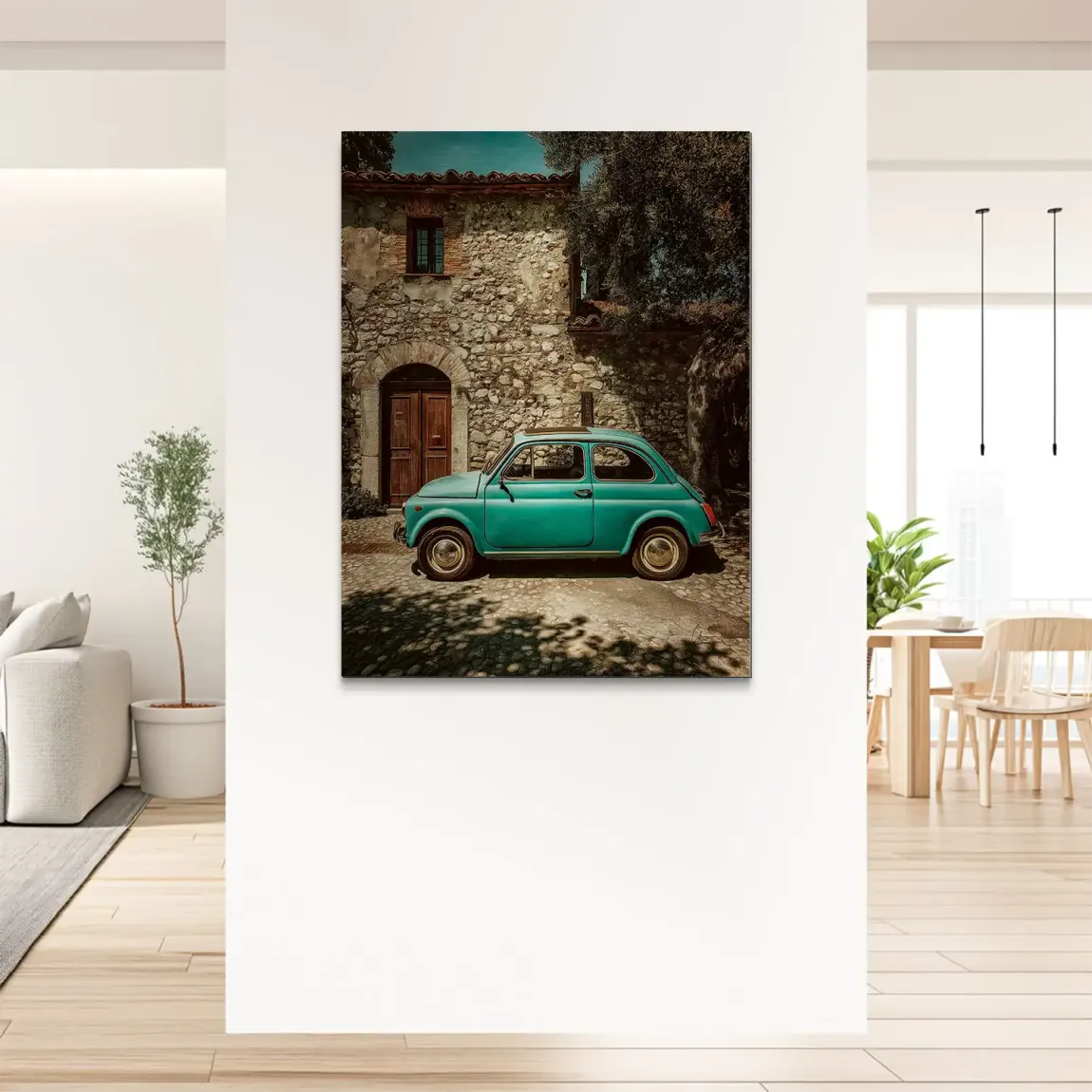 Toskana Fiat Charm Alu Gebürstet Bild