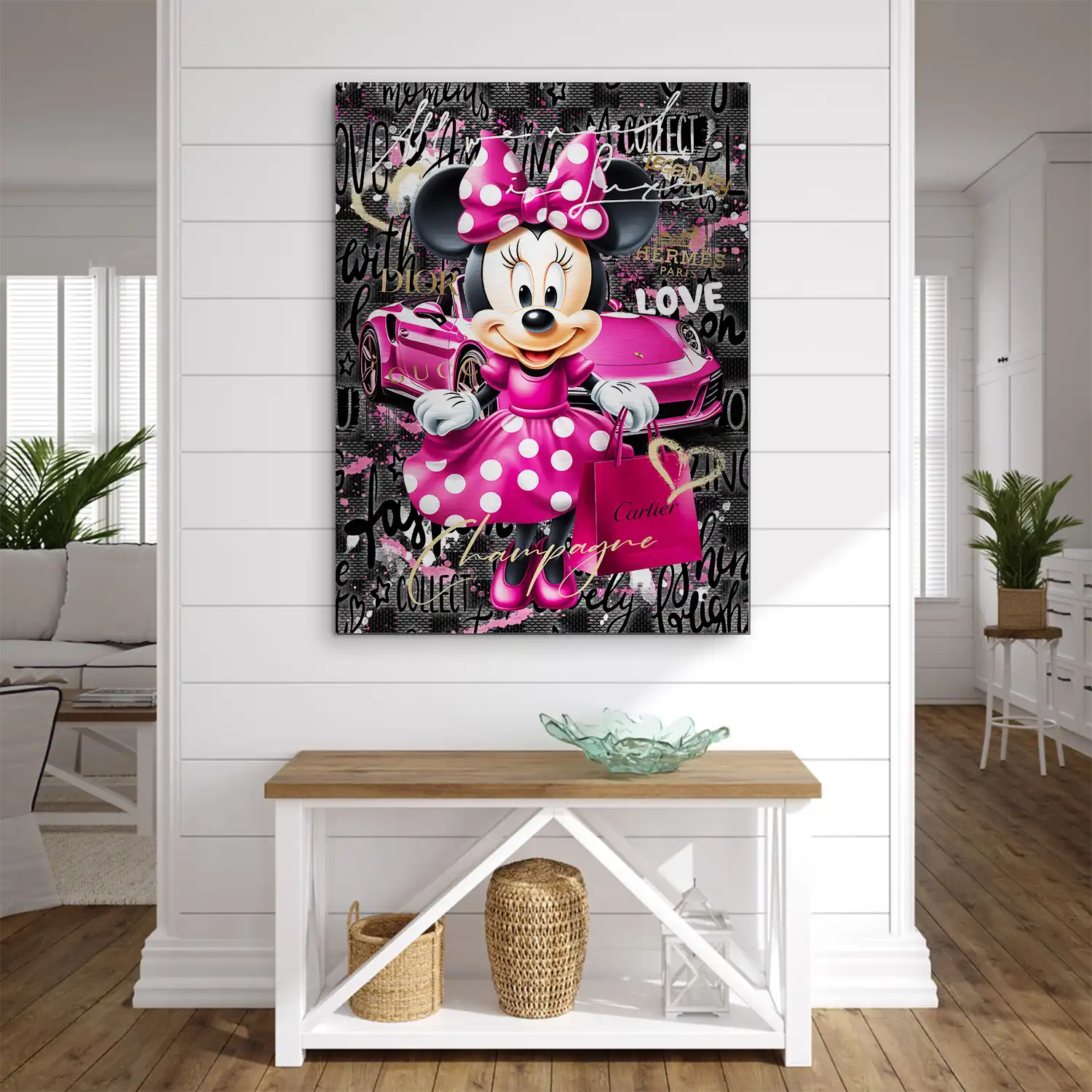 Minnie Need Luxe Aludibond Gebürstet INGALERIE