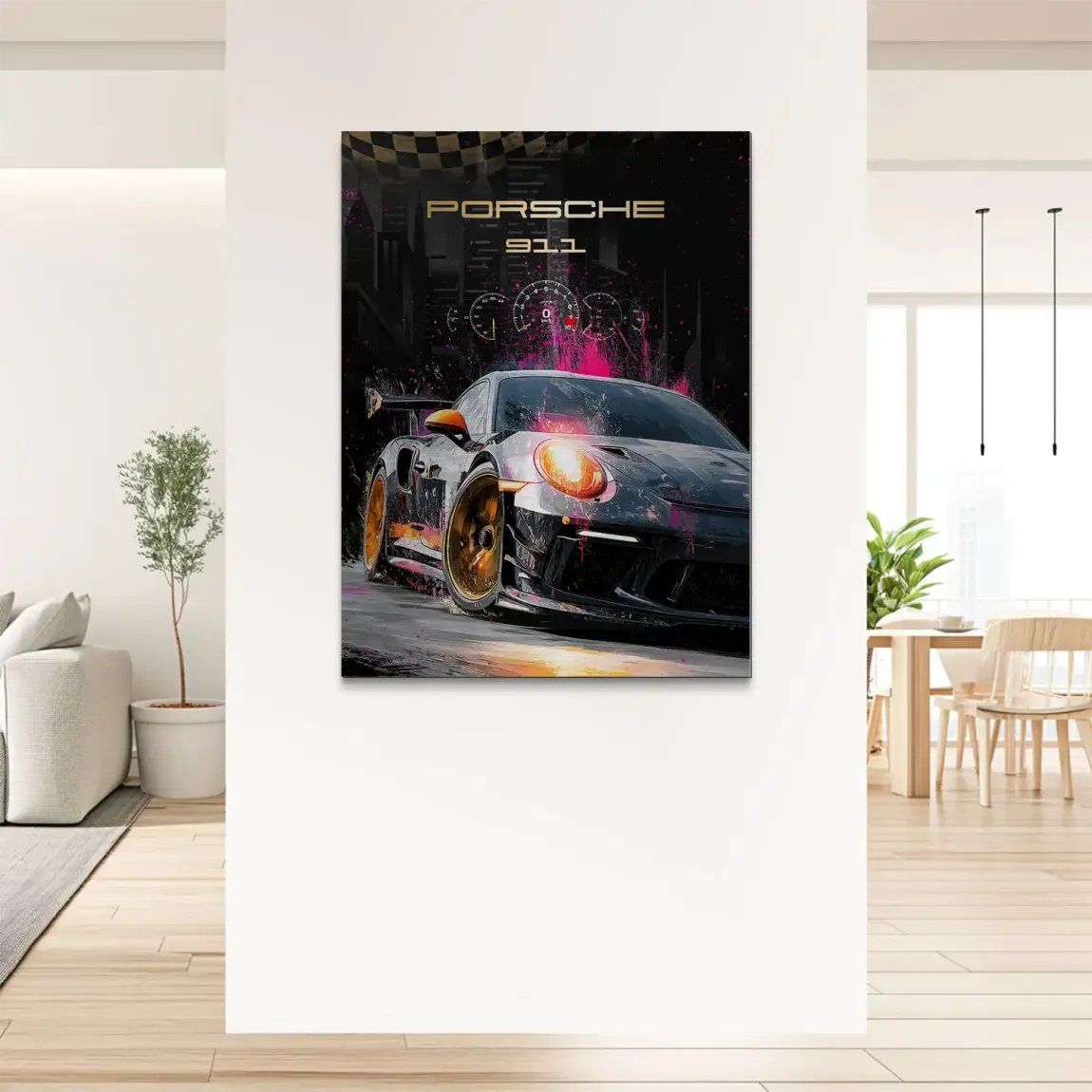 Porsche 911 GT3 Touch of Speed Alu Gebürstet Bild