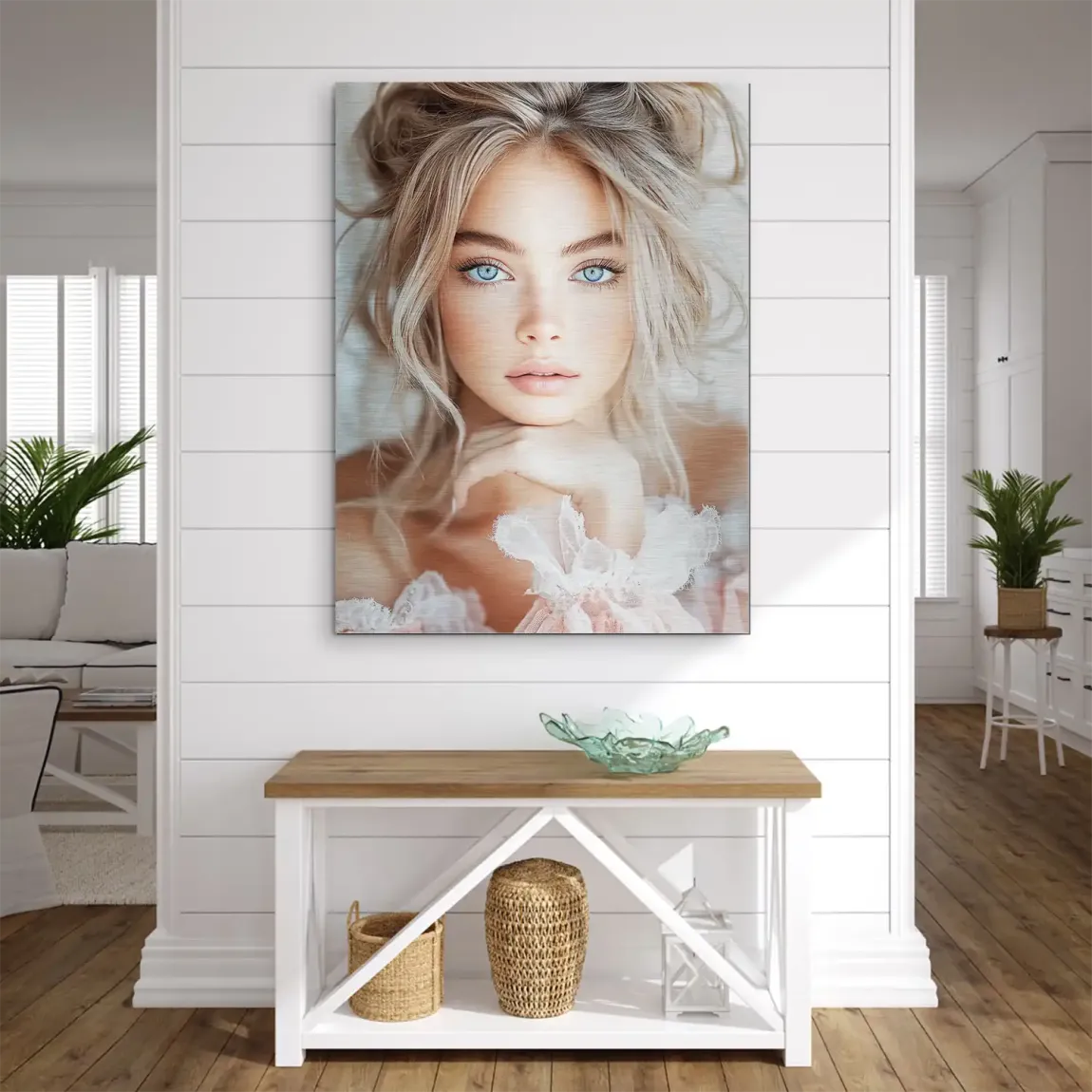 Silent Angel Aludibond Gebürstet Bild INGALERIE
