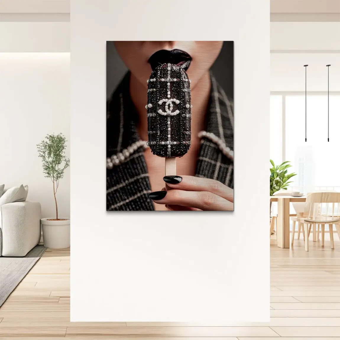 Black Pearl Ice Couture Alu Gebürstet  Bild