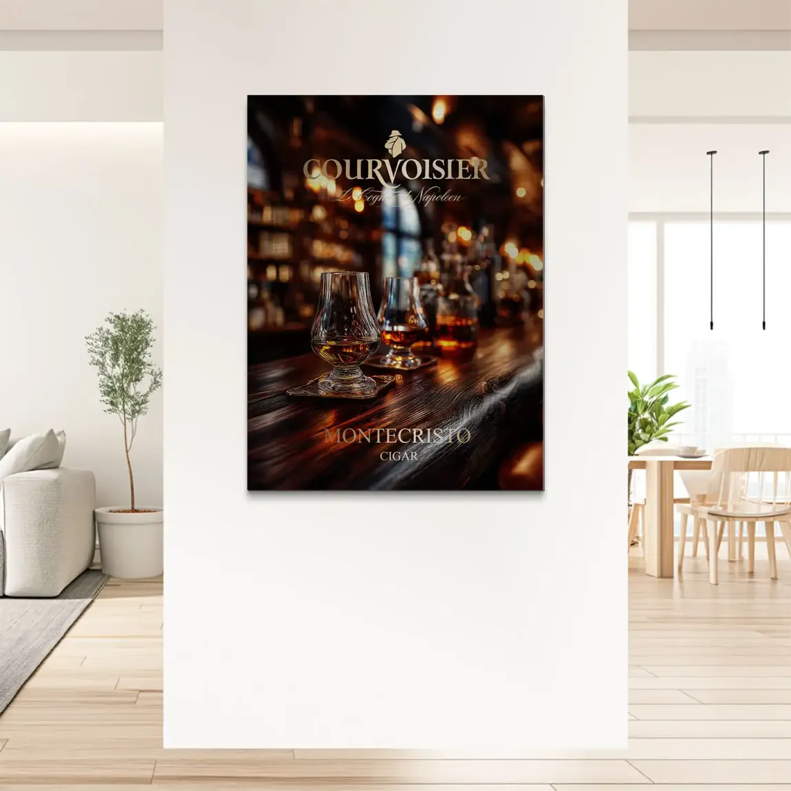 Amber Delight Cognac Alu Gebürstet Bild