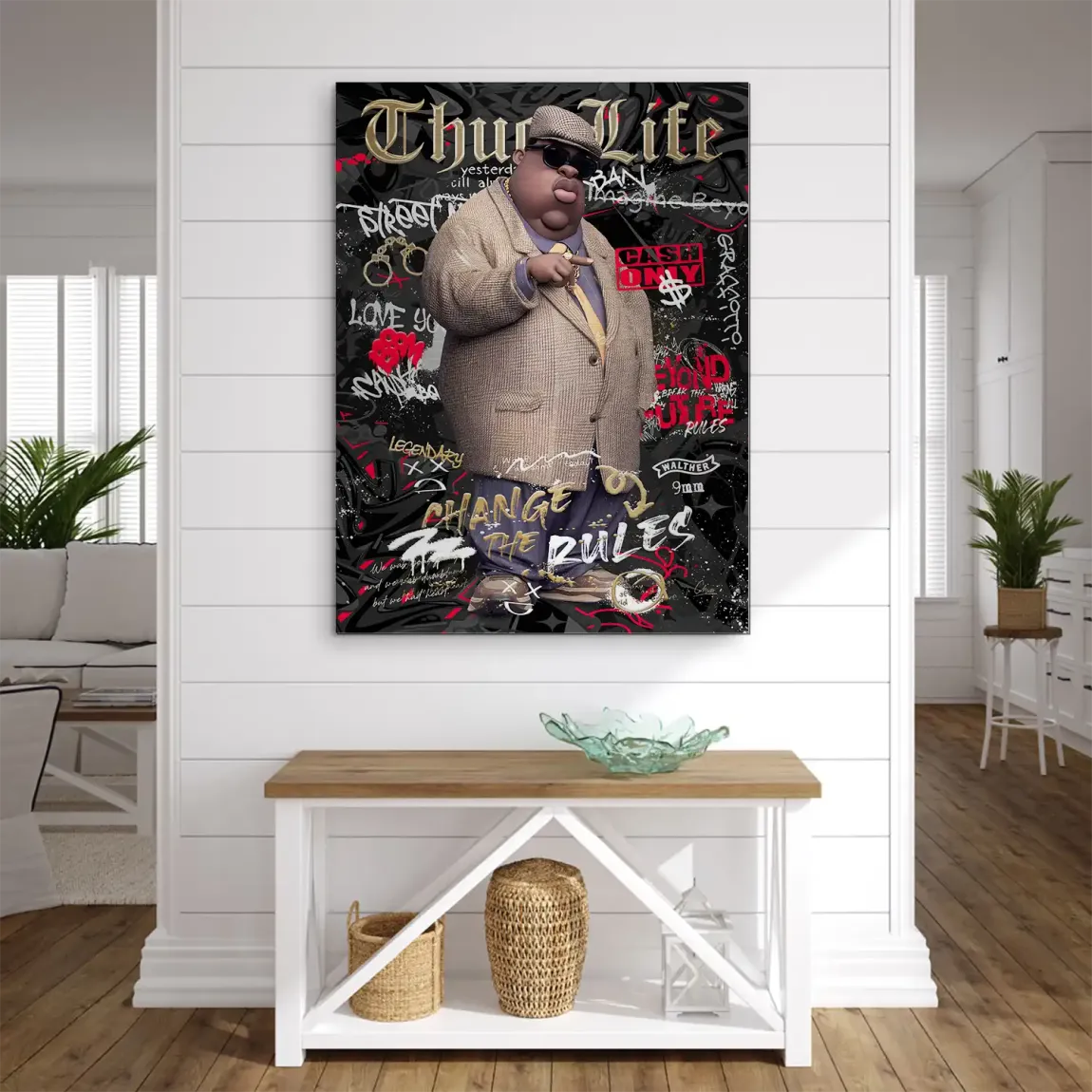 Thug Life Royalty Aludibond Gebürstet INGALERIE
