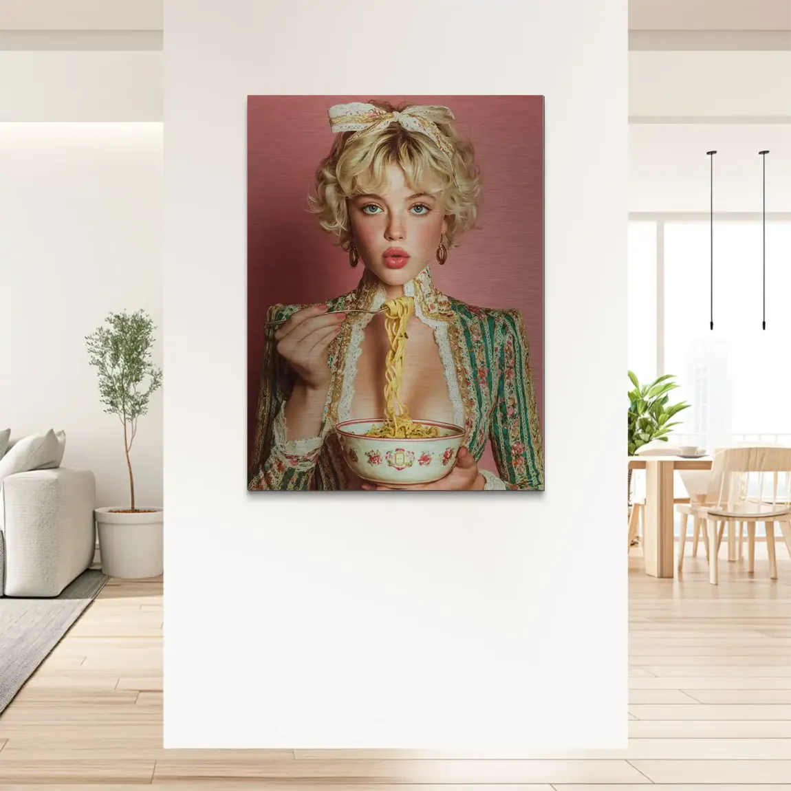 La Dolce Noodle Lady Alu Gebürstet Bild