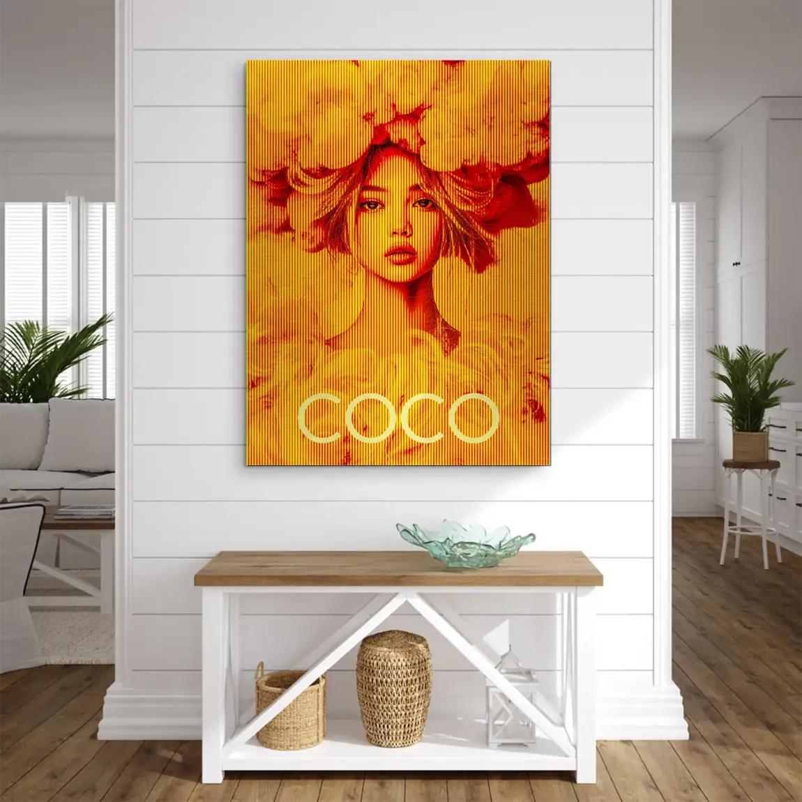 Coco Vision Aludibond Gebürstet INGALERIE