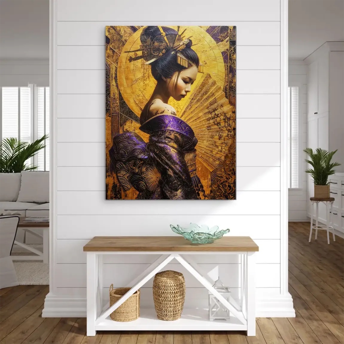 Silk Dynasty Beauty Aludibond Gebürstet INGALERIE