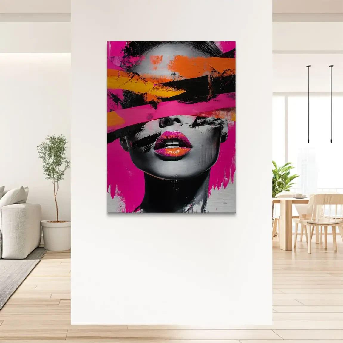 Abstrakt Allure Alu Gebürstet Bild INGALERIE